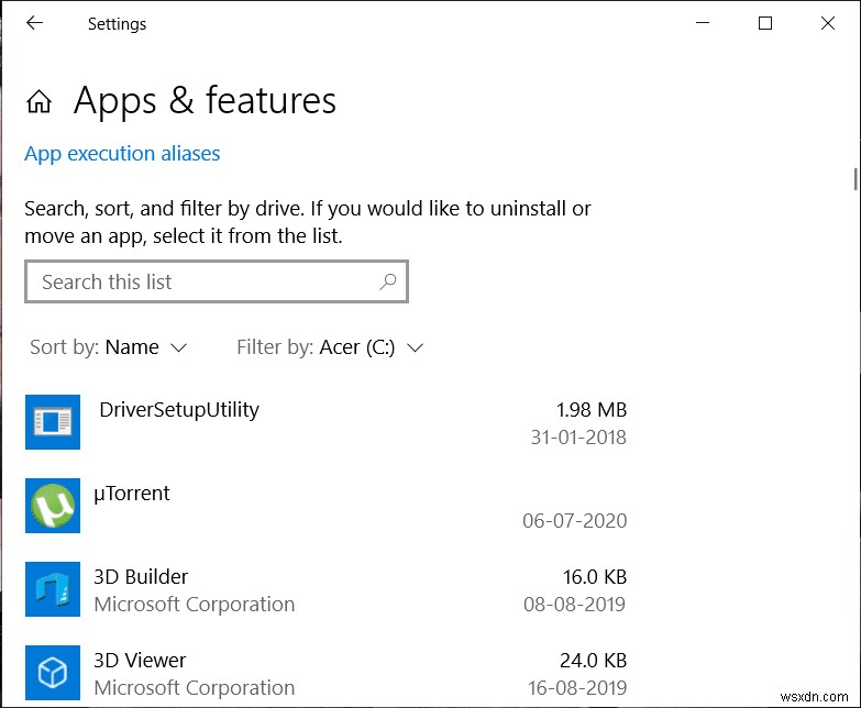 Windows 10でインストール済みプログラムを別のドライブへ移動する3つの方法