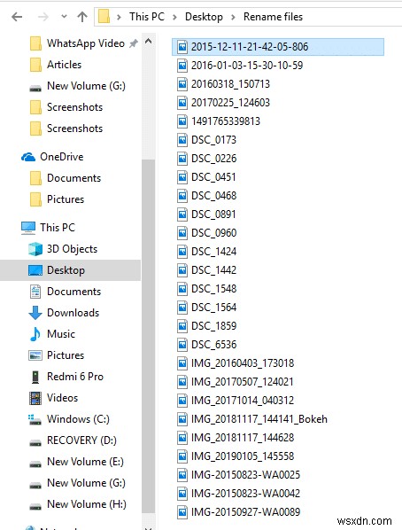 Windows 10で複数のファイル名を一括変更する方法|エクスプローラー・コマンド・PowerShell完全解説