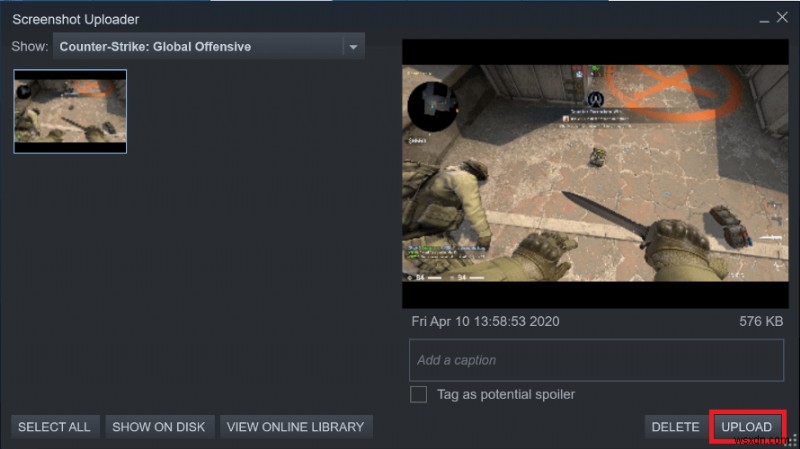 Windows 10でSteamのスクリーンショットフォルダに素早くアクセスする方法