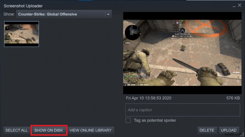 Windows 10でSteamのスクリーンショットフォルダに素早くアクセスする方法