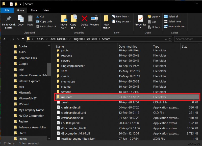 Windows 10でSteamのスクリーンショットフォルダに素早くアクセスする方法