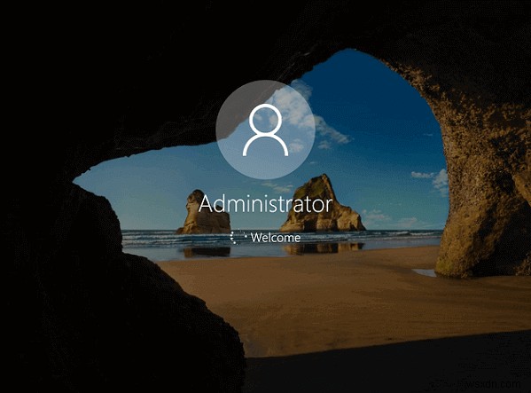 Windows 10のログイン画面で管理者アカウントを有効・無効にする方法