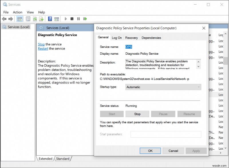 Service Host:診断ポリシー サービスのCPU使用率が高い問題を解決する5つの方法