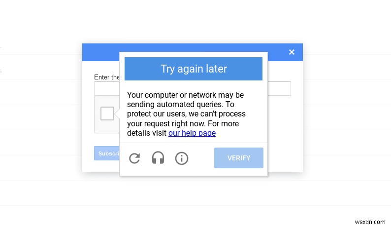 「お使いのコンピューターが自動クエリを送信している可能性があります」エラーの原因と9つの解決策