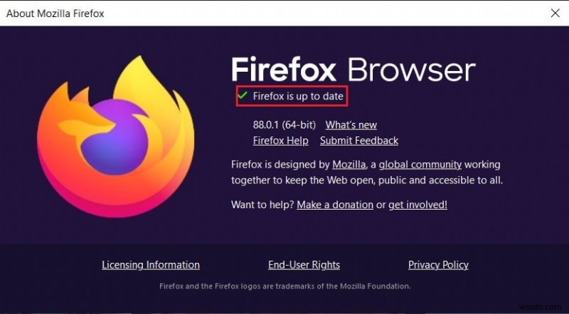 Firefoxで「サポートされている形式とMIMEタイプの動画が見つかりません」エラーを解決する方法