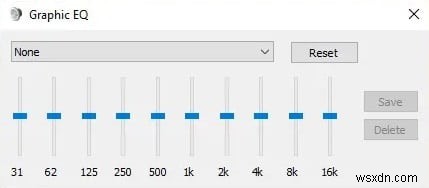 Windows 10でヘッドホンとスピーカーの低音をブーストする方法