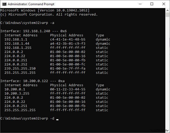 Windows 10でARPキャッシュをクリアする方法|コマンドプロンプトでの削除手順を解説