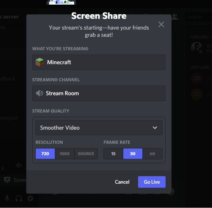 Discordでライブ配信する方法!Go Live機能と画面共有の使い方を徹底解説