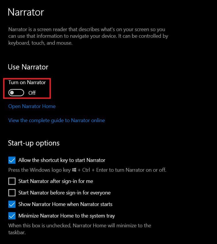 Windows 10でナレーターの音声をオフにする方法｜ショートカット・設定・完全無効化の手順