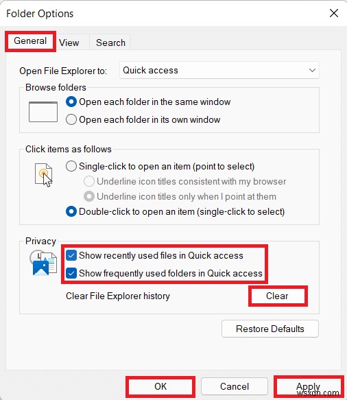 Windows 11で最近使ったファイルやフォルダーを非表示にする方法を徹底解説