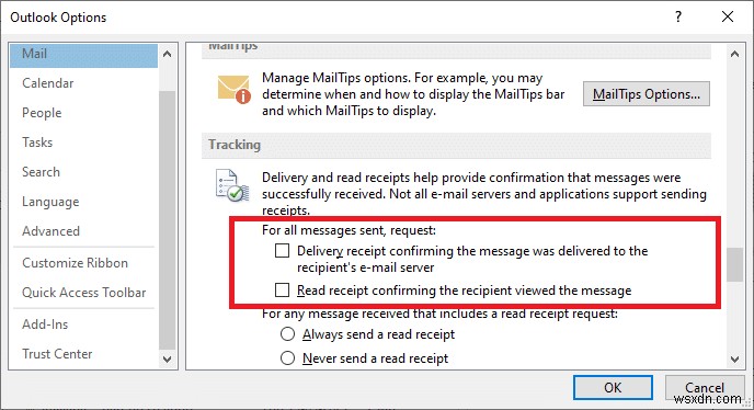 【Outlook】メールの開封確認(開封通知)をオン・オフに切り替える方法を解説