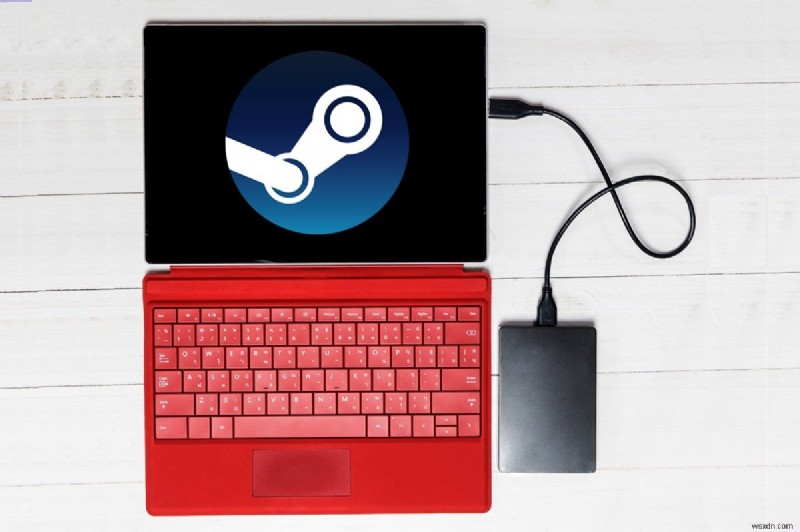 外付けハードドライブにSteamゲームをダウンロード・インストールする方法