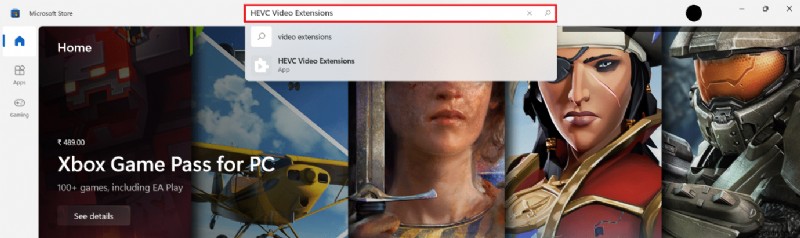 Windows 11でHEVCコーデックをインストールしてHEVC・HEICファイルを開く方法