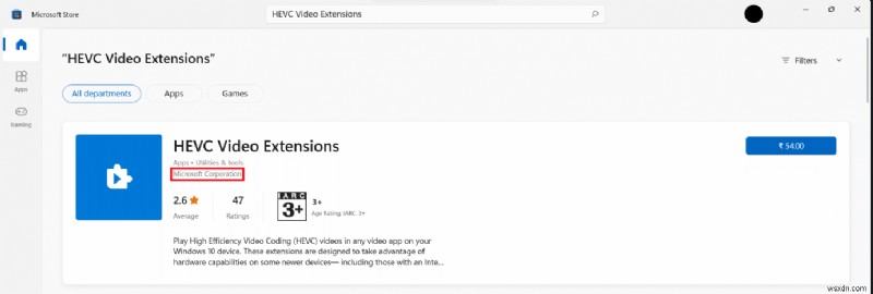 Windows 11でHEVCコーデックをインストールしてHEVC・HEICファイルを開く方法