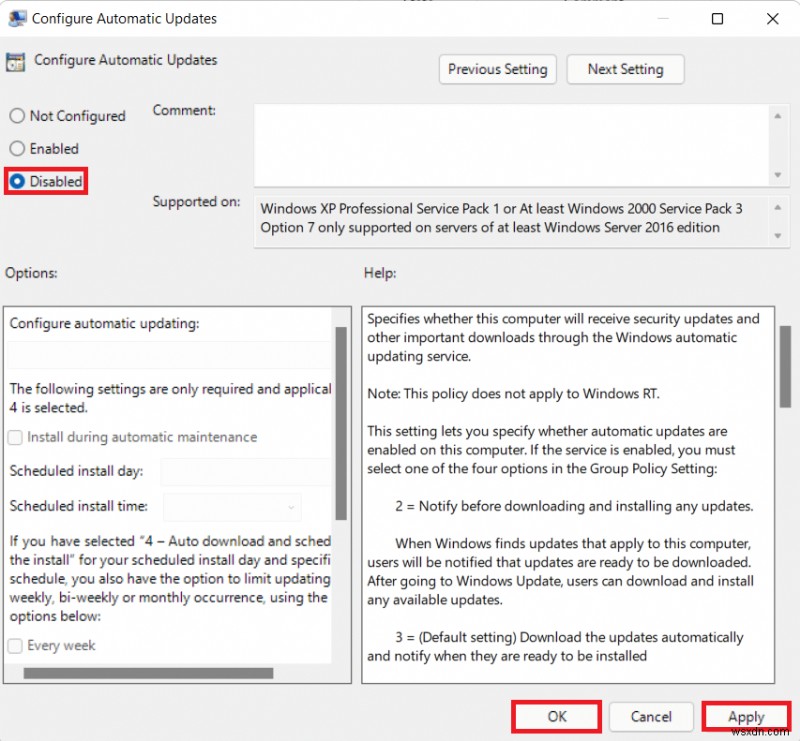 GPO(グループポリシー)を使ってWindows 11の更新をブロックする方法