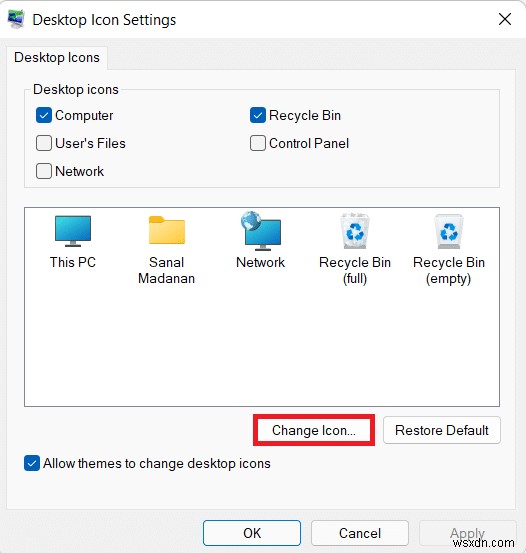 Windows 11でデスクトップアイコンを変更・削除・サイズ変更する方法