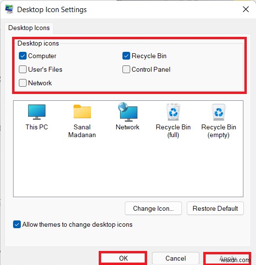 Windows 11でデスクトップアイコンを変更・削除・サイズ変更する方法