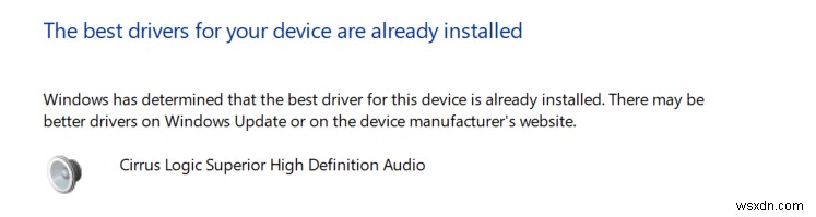 Windows 10で「オーディオデバイスがインストールされていません」エラーを解決する12の方法