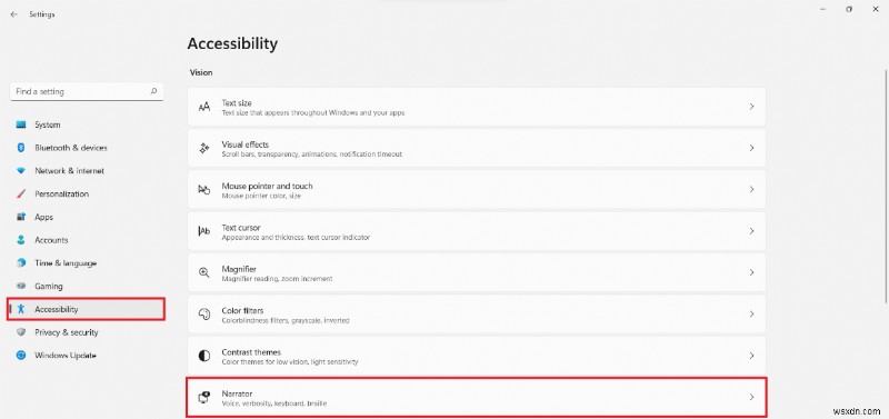 Windows 11でナレーターのCaps Lockアラートを有効・無効にする方法
