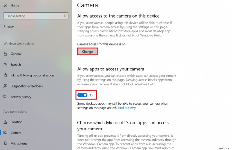 Windows 10でノートパソコンのカメラが検出されない問題を解決する10の方法