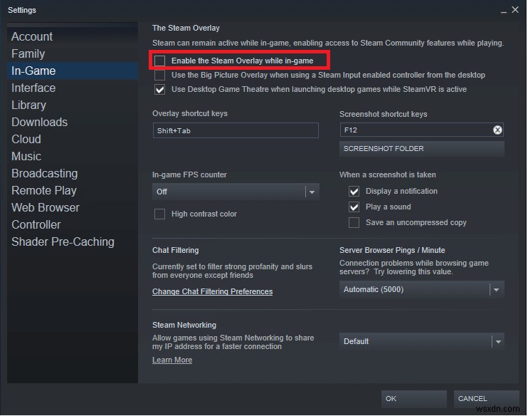 Windows 10でSteamオーバーレイを無効にする方法【全ゲーム・個別ゲーム別の手順】