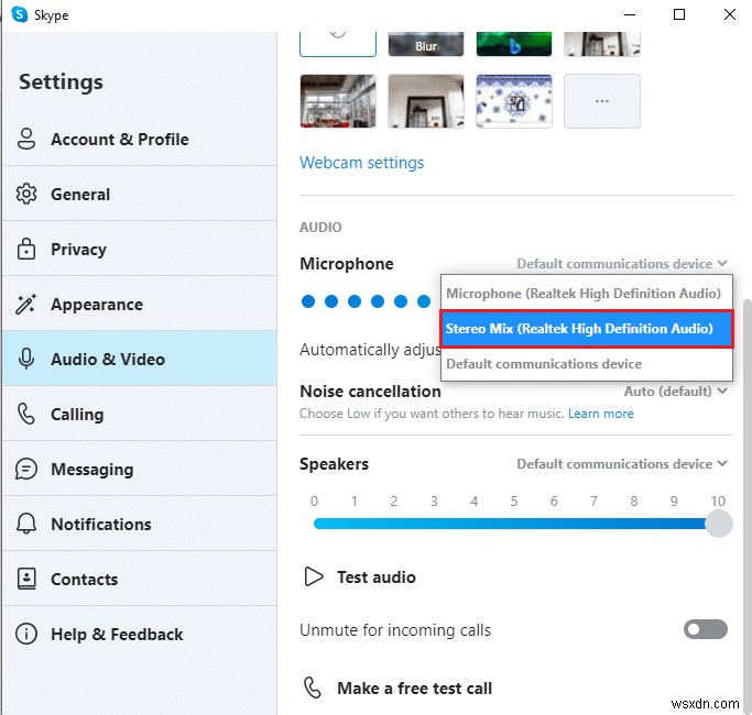 Windows 10でSkypeのステレオミックスが動作しない問題を解決する方法