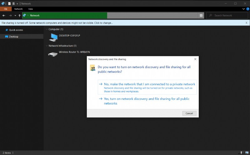 【Windows 10】ネットワークに他のPCが表示されないときの対処法7選