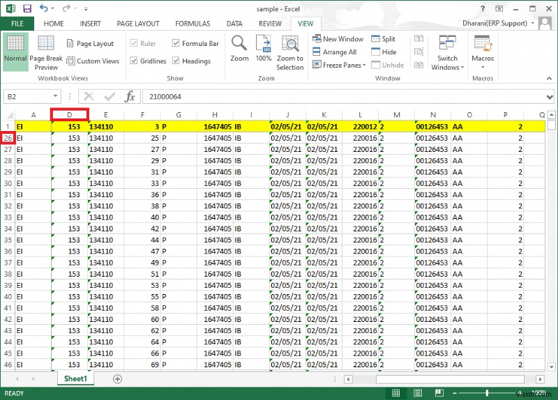 【Excel】行と列を固定(ウィンドウ枠の固定)する方法をわかりやすく解説