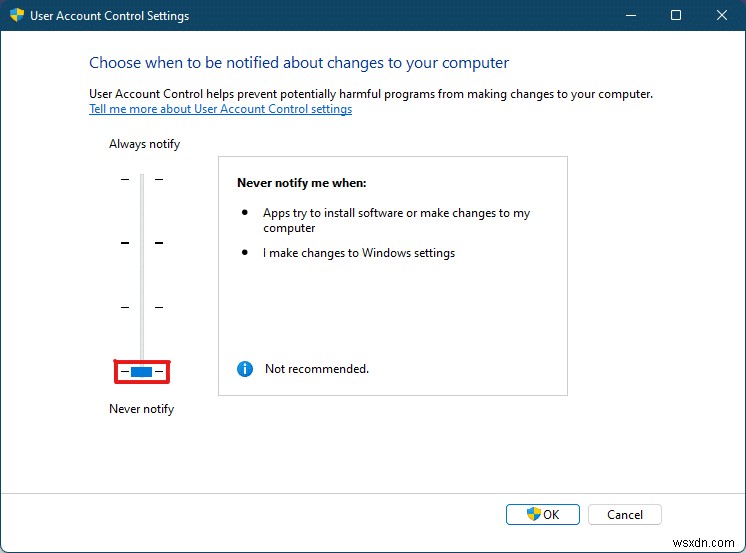Windows 11でユーザーアカウント制御(UAC)を有効・無効にする3つの方法