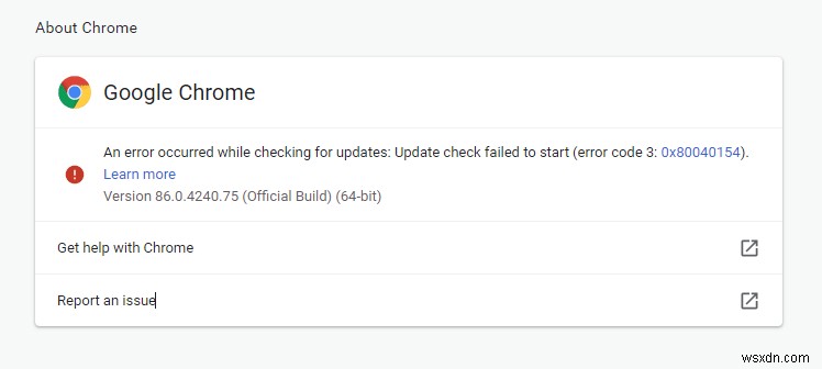 Google Chromeが更新されない時の対処法|Windows 10で更新エラーを解決する12の方法