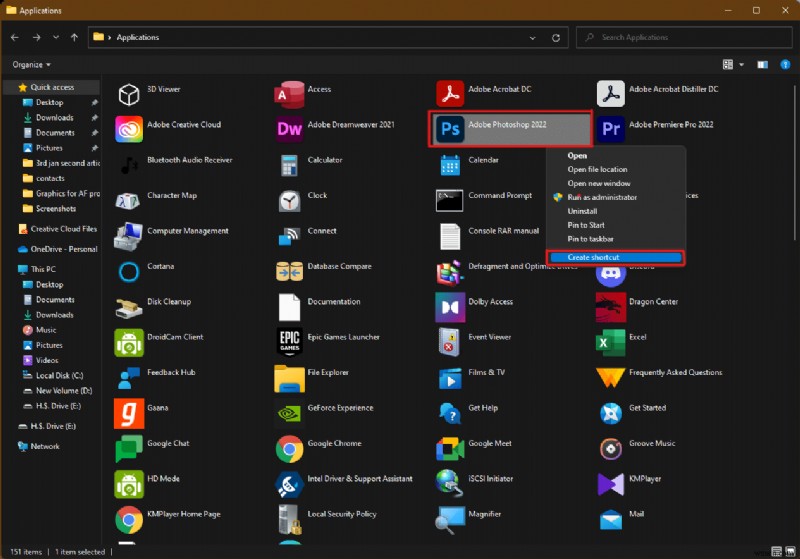Windows 11でデスクトップショートカットを作成する5つの方法