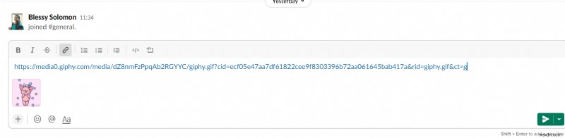 SlackでGIFを送信する方法!GIPHY連携の設定から使い方まで完全解説