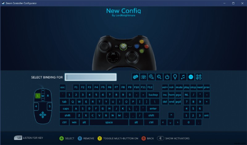 コントローラーをキーボードにマッピングする方法!SteamとAntiMicroで簡単設定