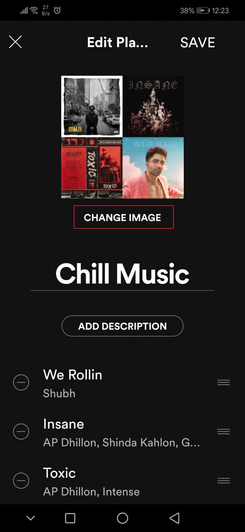 Spotifyのプレイリスト画像(カバー写真)を変更する方法【スマホ・PC対応】