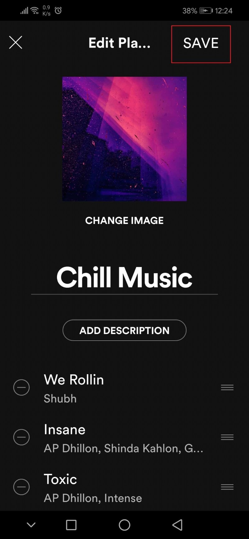 Spotifyのプレイリスト画像(カバー写真)を変更する方法【スマホ・PC対応】