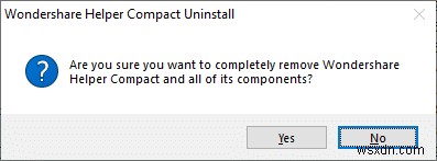 Wondershare Helper Compactとは?ウイルスかどうかの見分け方と完全アンインストール手順
