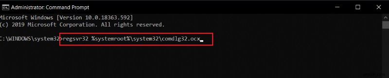 Windows 10でCOMDLG32.OCXが見つからない・未登録エラーを解決する5つの方法