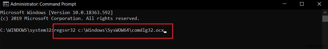 Windows 10でCOMDLG32.OCXが見つからない・未登録エラーを解決する5つの方法