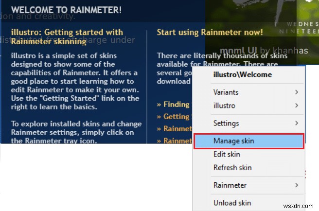 Windows 10でRainmeterのデュアルモニタースキンを設定する方法