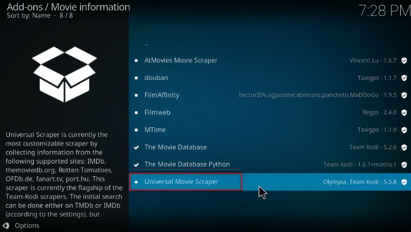 Windows 10のKodiにIMDbを追加する方法|アドオン導入手順を徹底解説