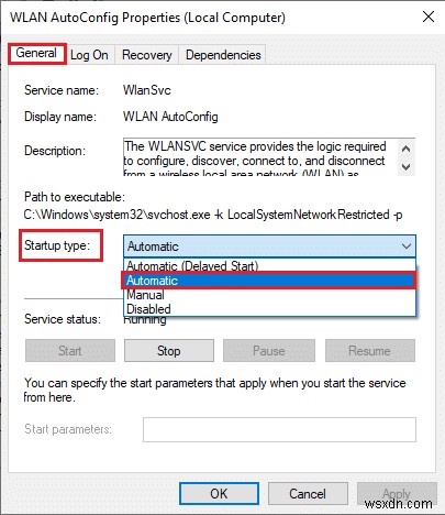 Windows 10で「ワイヤレス自動構成サービス(wlansvc)が実行されていません」と表示される問題を解決する13の方法