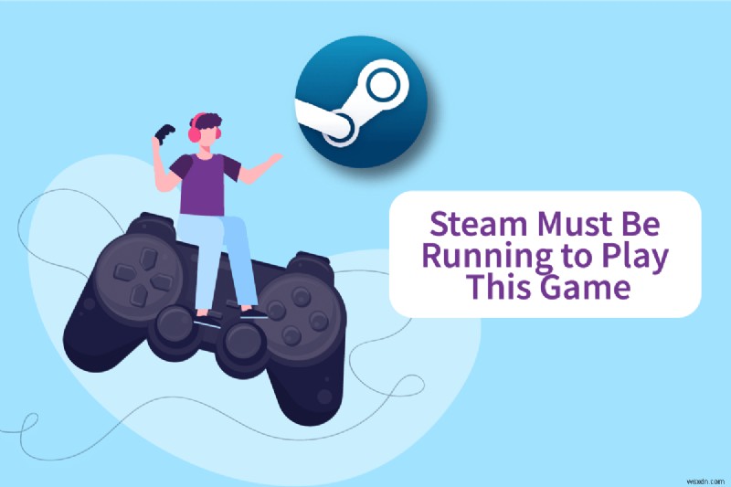 【Windows 10】「このゲームをプレイするにはSteamが実行されている必要があります」エラーの解決方法