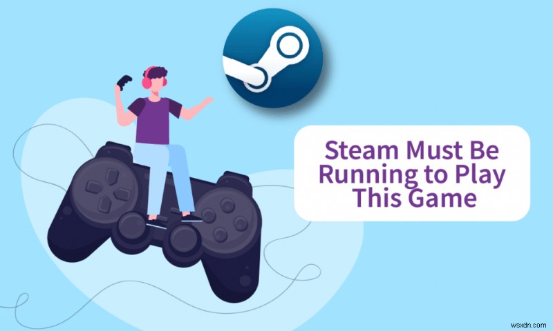 【Windows 10】「このゲームをプレイするにはSteamが実行されている必要があります」エラーの解決方法