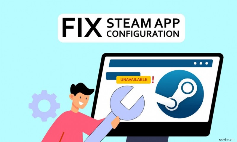 Windows 10でSteamの「アプリ構成が利用できません」エラーを修正する方法