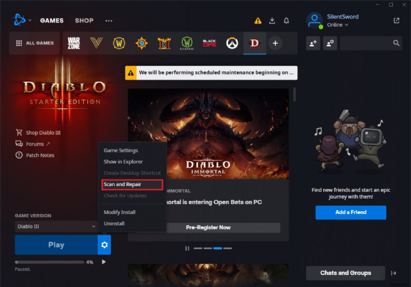 Windows 10でDiablo 3エラーコード1016を解決する方法【原因と8つの対処法】