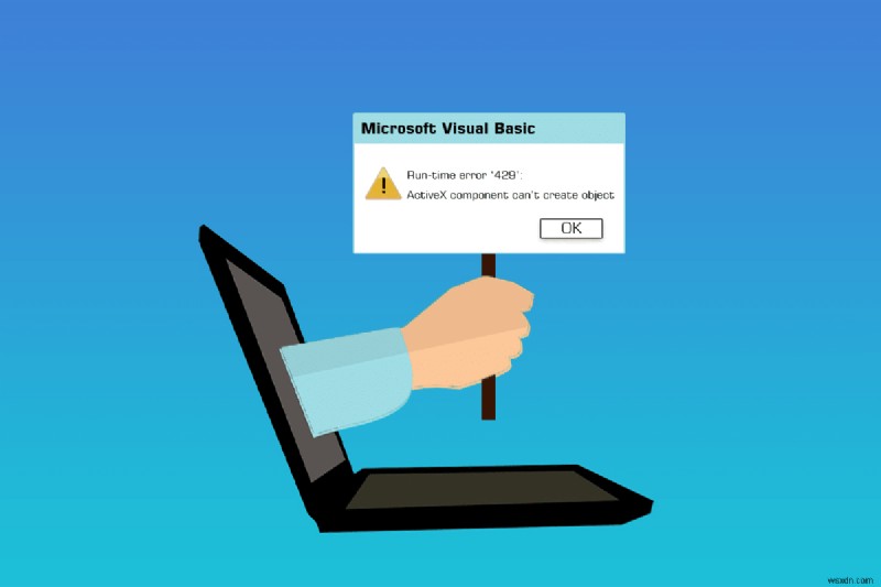 【徹底解説】Windows 10でランタイムエラー429が発生したときの直し方