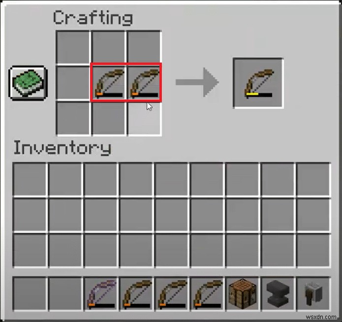 【マイクラ】弓の修理方法を解説!金床・作業台・砥石での直し方
