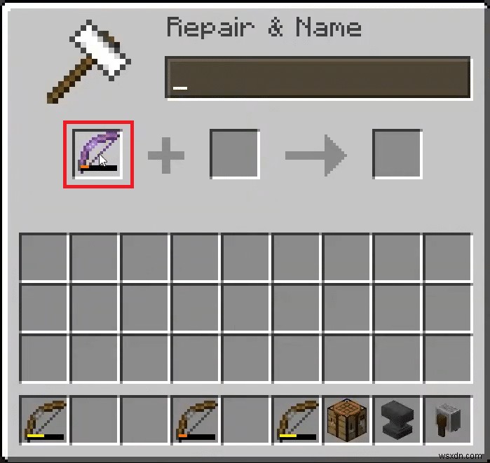 【マイクラ】弓の修理方法を解説!金床・作業台・砥石での直し方