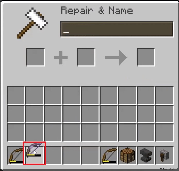 【マイクラ】弓の修理方法を解説!金床・作業台・砥石での直し方