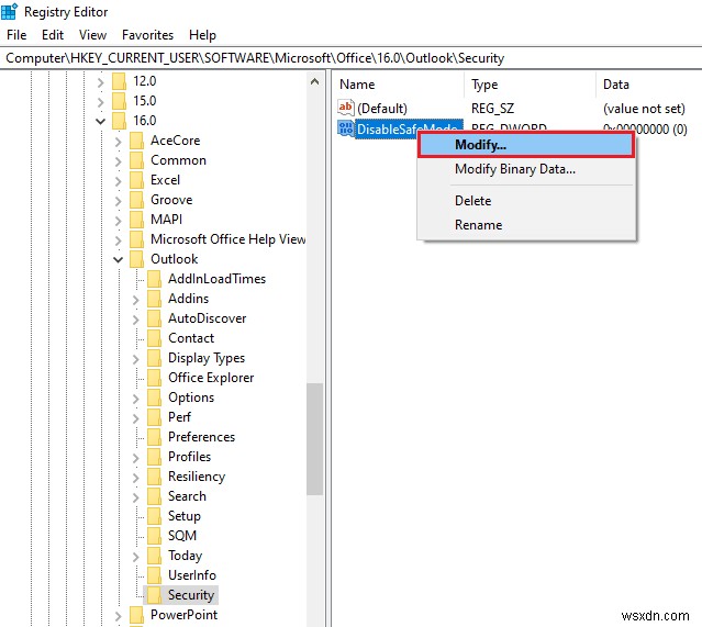 Windows 10でOutlookがセーフモードでしか起動しない問題を解決する方法